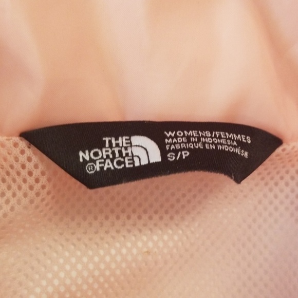 Ladies North Face Orange Color Raincoat Size S - Picture 3 of 5